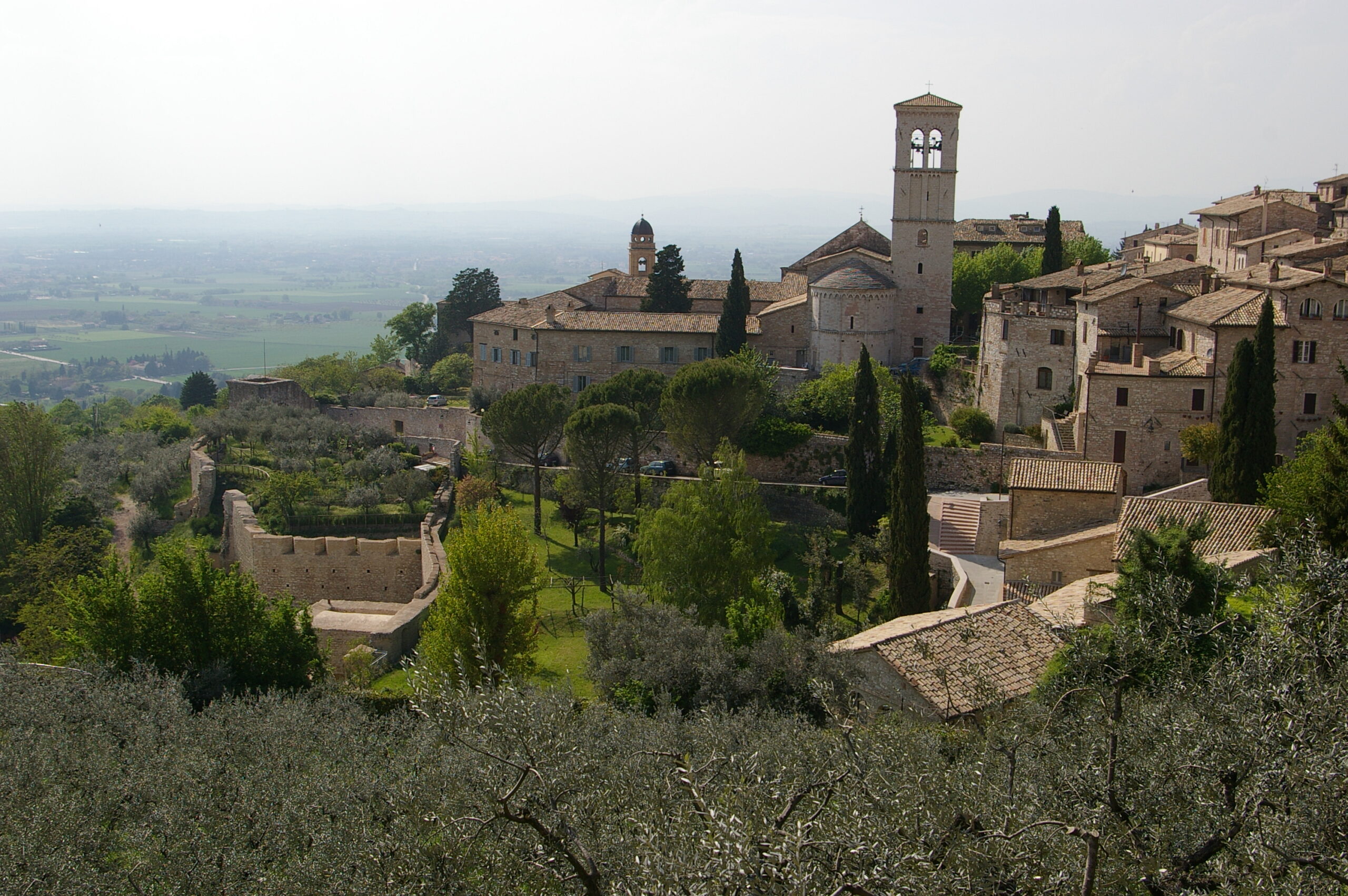 Stadtansicht von Assisi