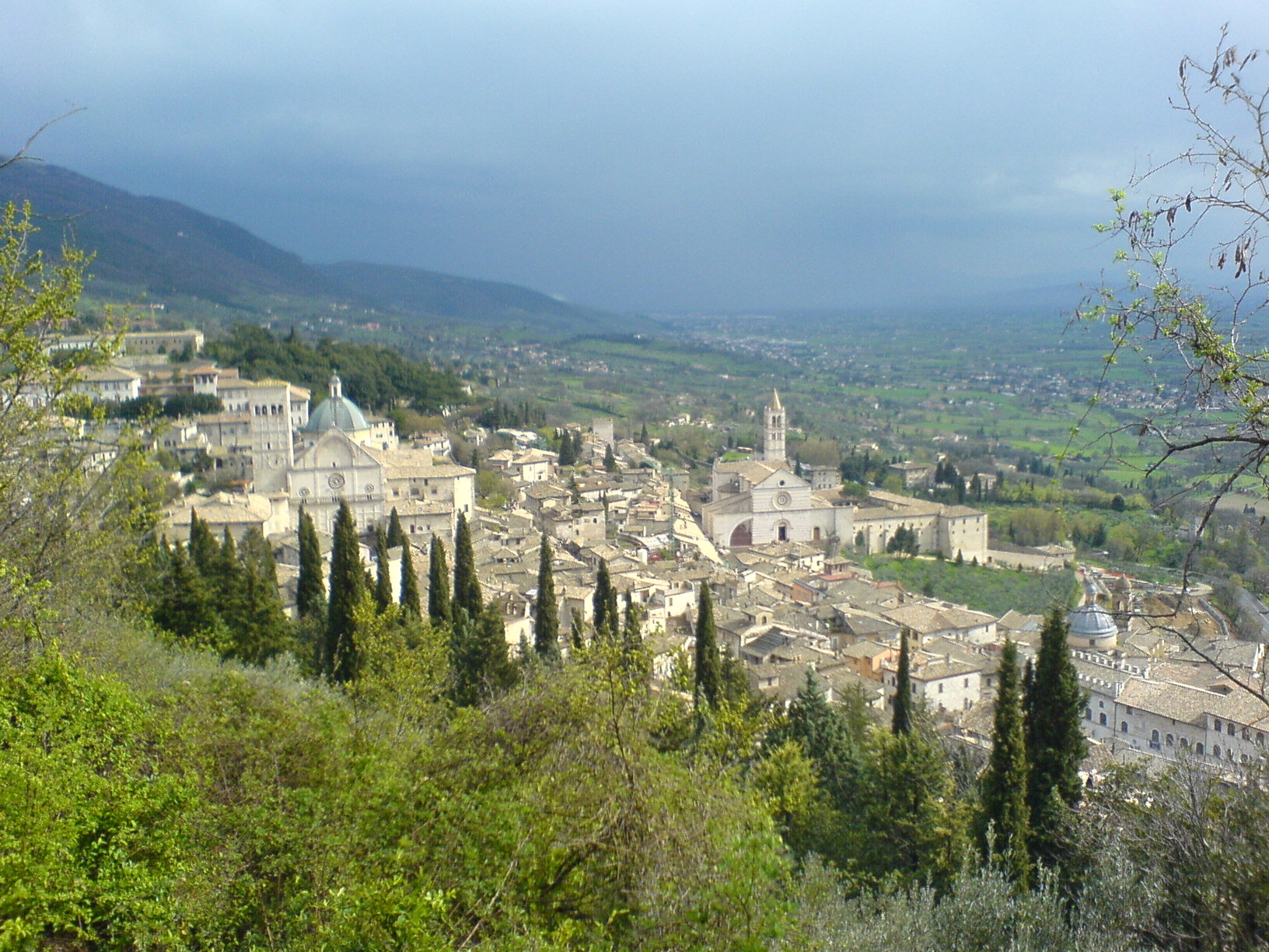Panorama von Assisi