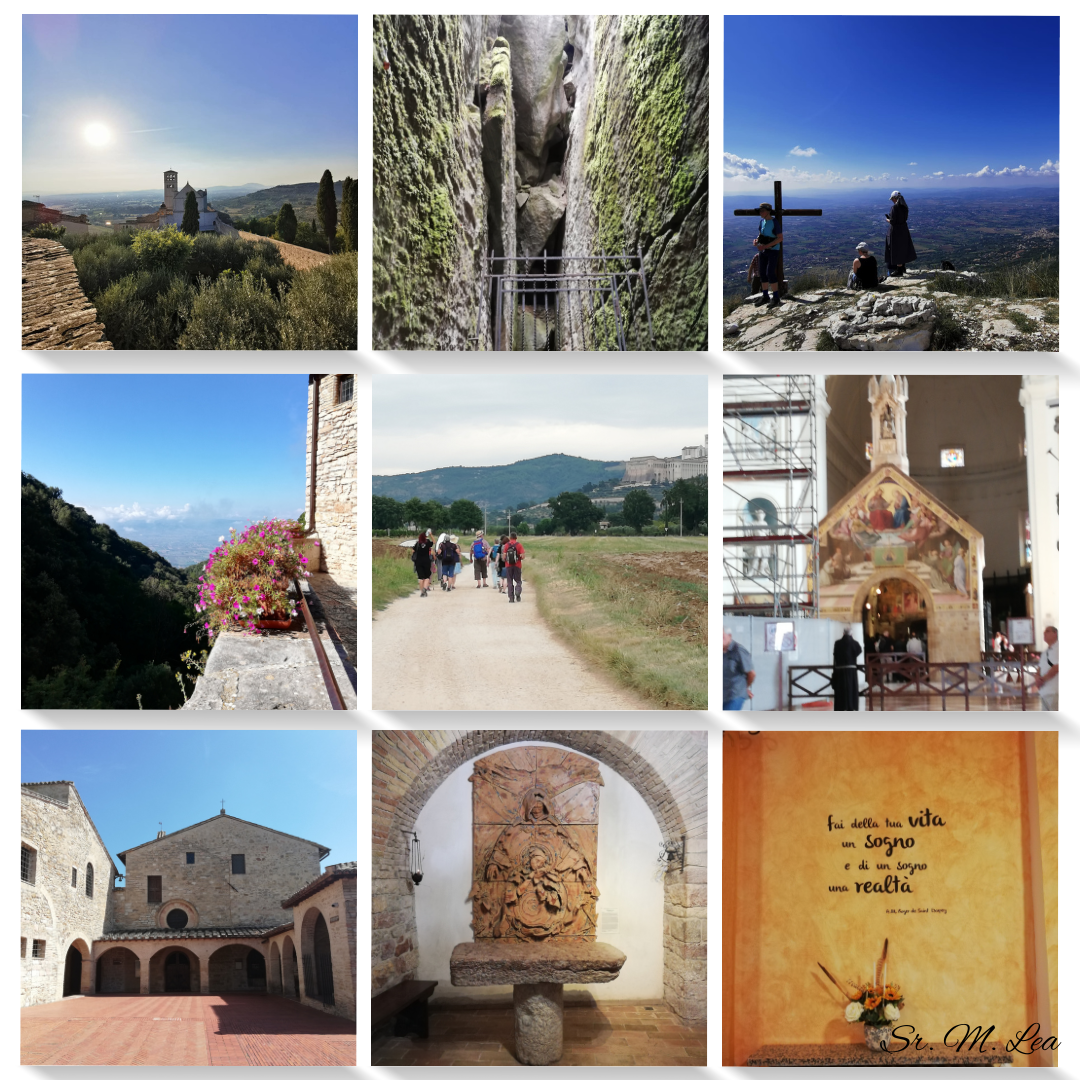 Verschiedene Bilder aus Assisi
