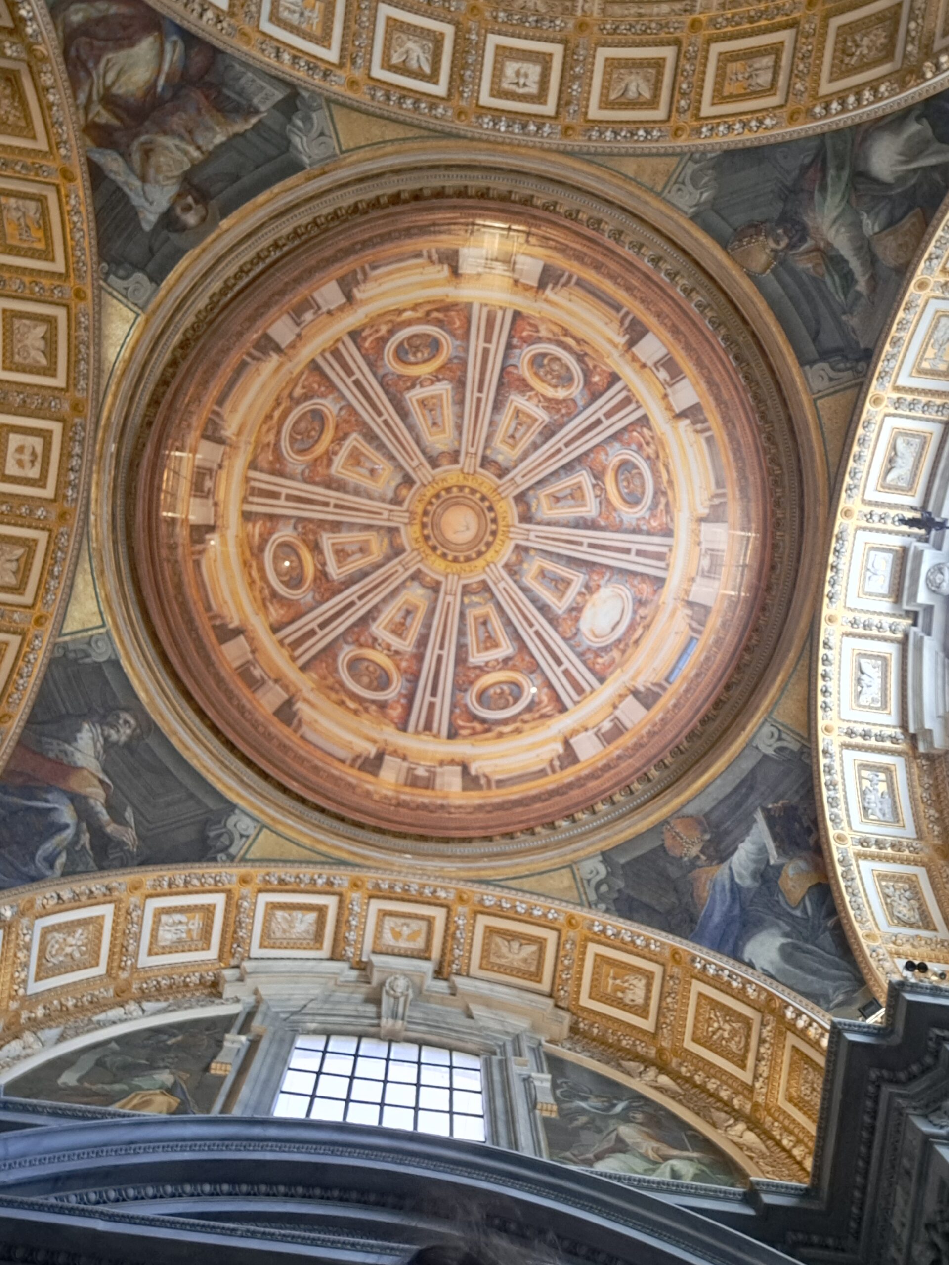 Kuppelmosaik im Peterdom